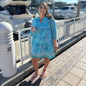 EUC Lilly Pulitzer tunic dress - apologies cannot recall print